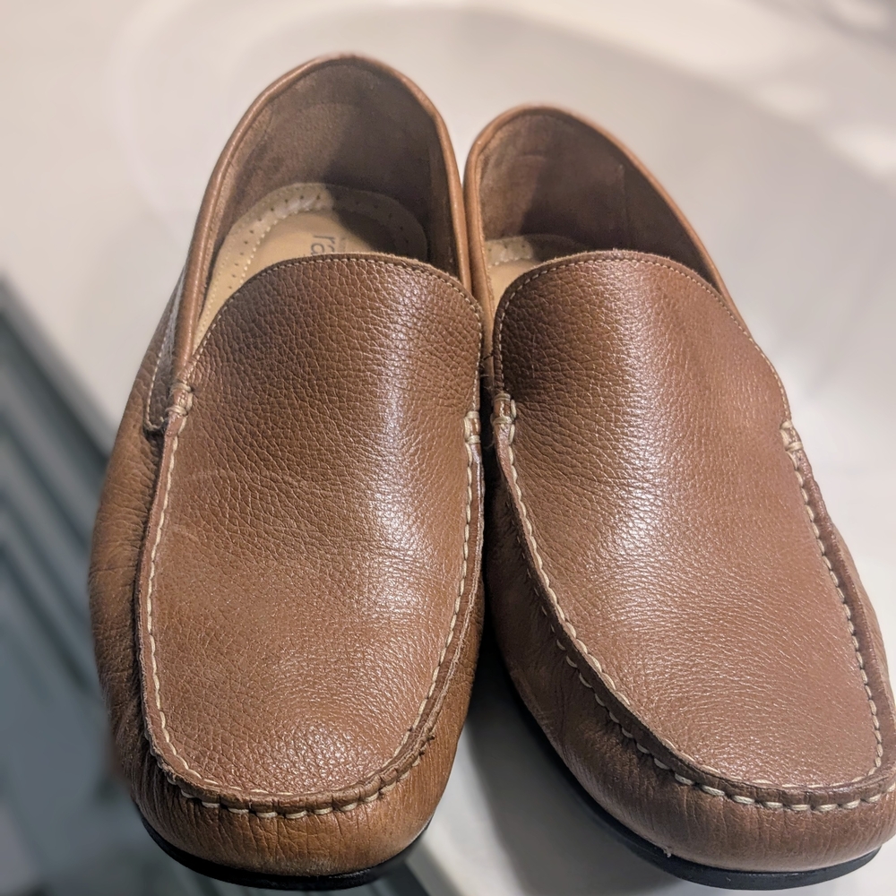 Brown Leather Loafers